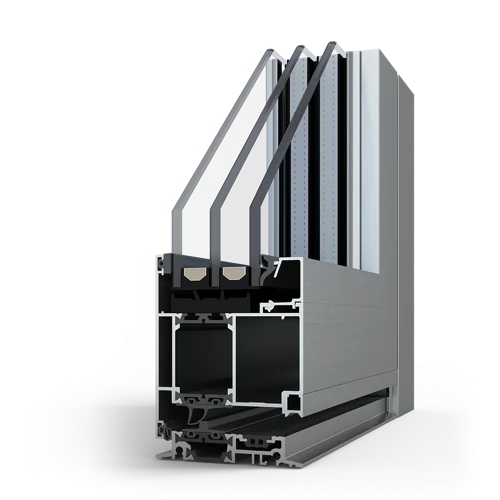 Профіль Aluprof MB-86 у розрізі